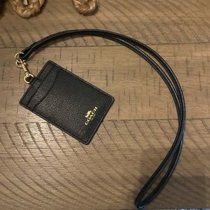 Coach Lanyard and ID Holder